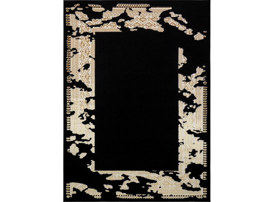 Kusový koberec Allure 1965 black/gold