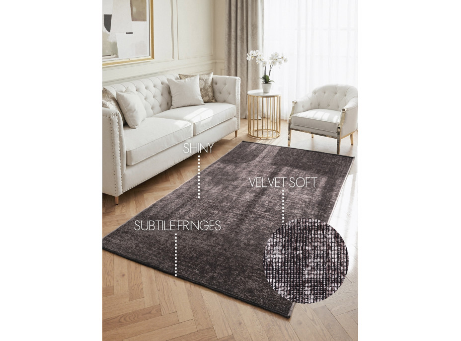 Kusový koberec Brilliance Prisma 106311 Brown z kolekce Elle