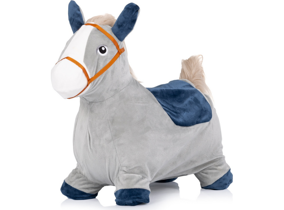 CHIPOLINO Plyšové hopsadlo Koník