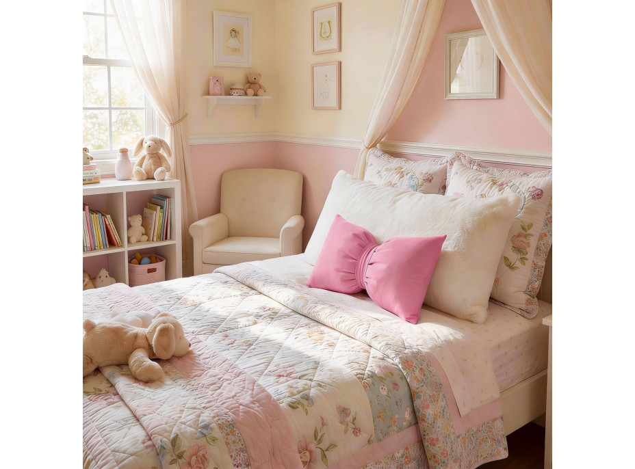 Dekorační polštář GLAM 30x50 cm - fuchsiový