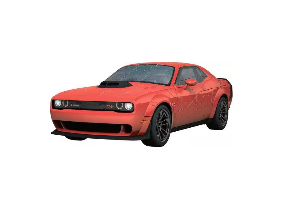 RAVENSBURGER 3D puzzle Iconics: Dodge Challenger R,T Scat Pack Widebody 108 dílků