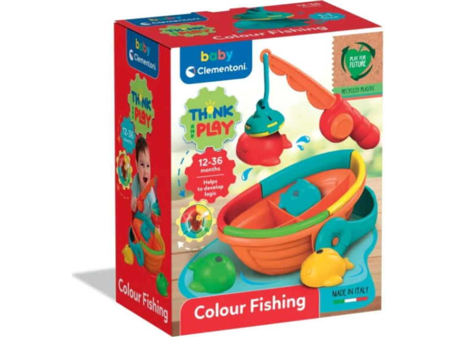 CLEMENTONI BABY Barevné rybaření (Play For Future)