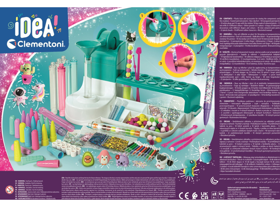CLEMENTONI IDEA Kreativní sada Laboratoř pro výrobu per