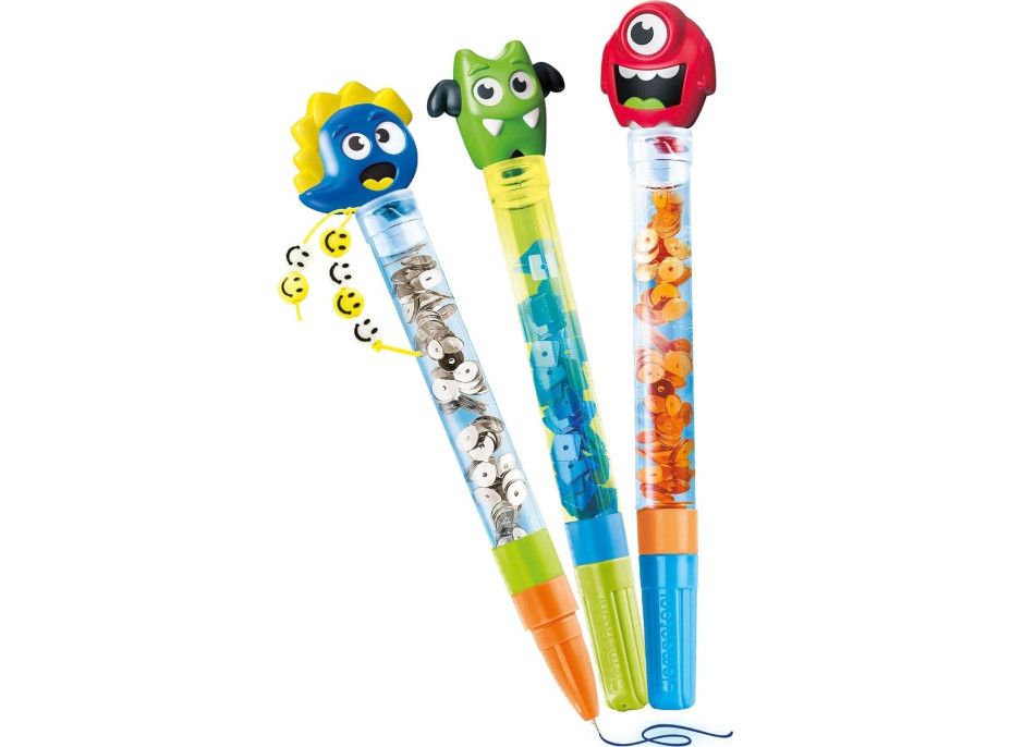 CLEMENTONI IDEA Kreativní sada pro výrobu per Monster