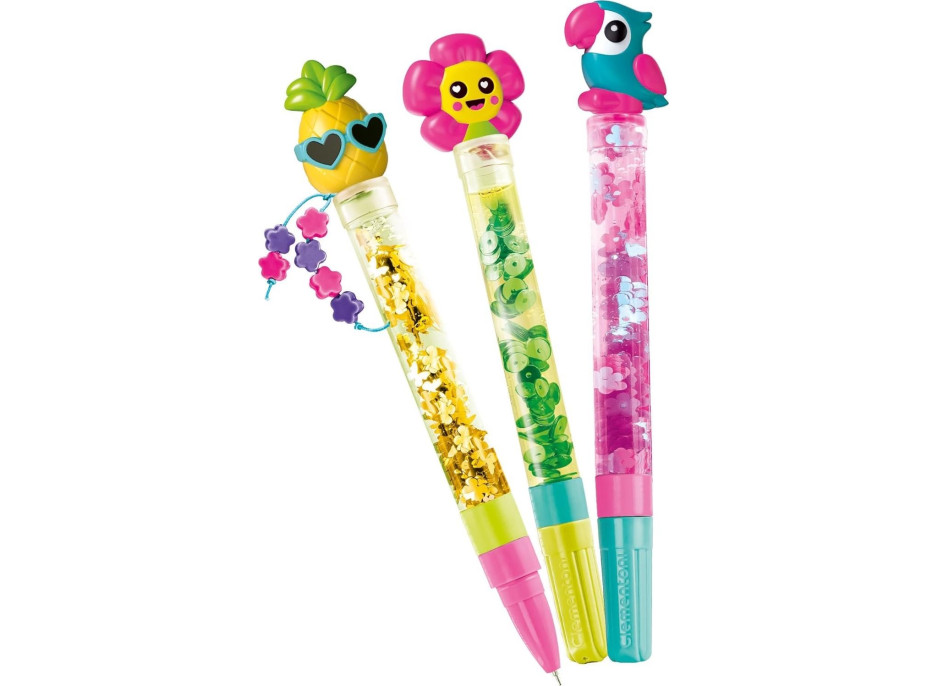 CLEMENTONI IDEA Kreativní sada pro výrobu per Tropical