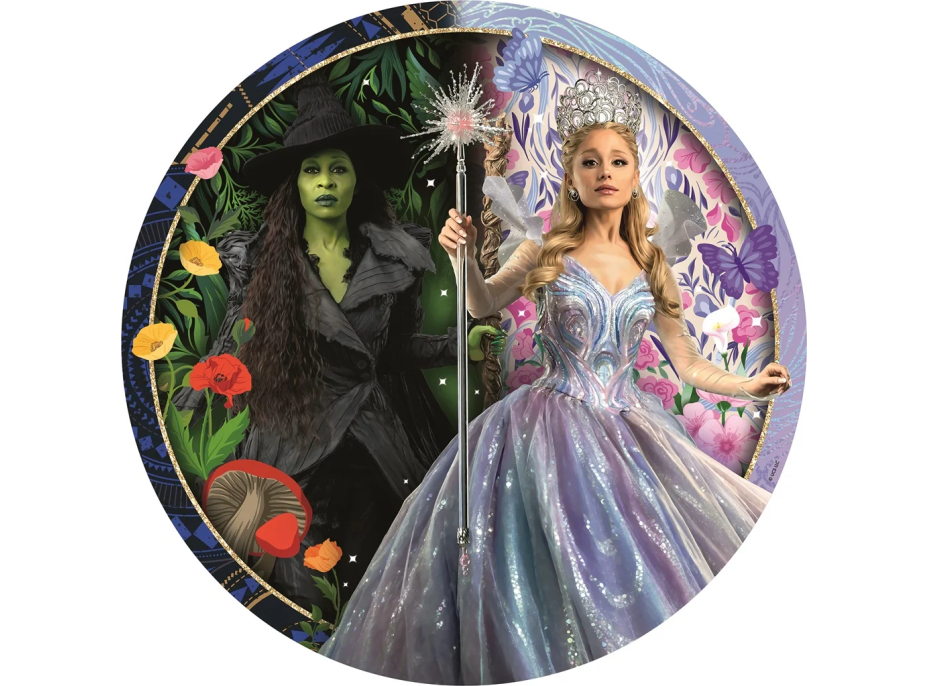 RAVENSBURGER Kulaté puzzle Čarodějka 2 500 dílků