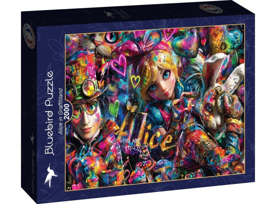 BLUEBIRD Puzzle Alenka v říši graffiti 2000 dílků