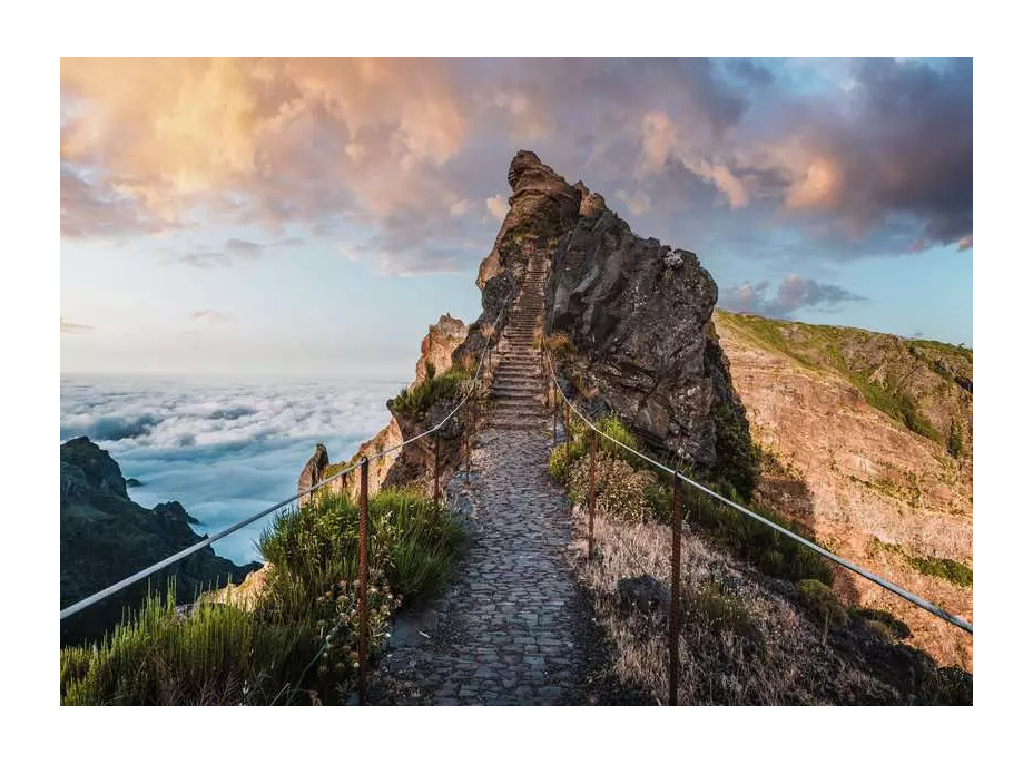 RAVENSBURGER Puzzle Cesta do nebe 1000 dílků