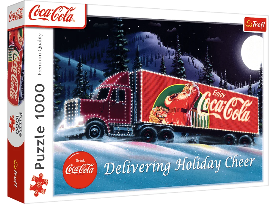 TREFL Puzzle Coca-Cola: Kamion 1000 dílků