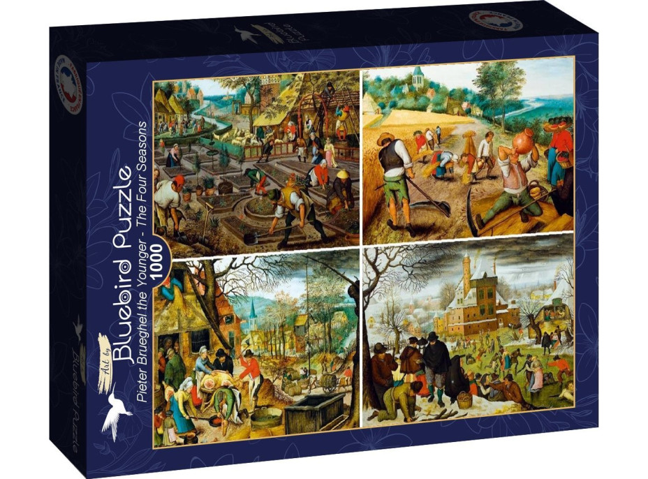BLUEBIRD Puzzle Čtyři roční období 1000 dílků