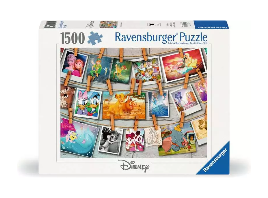 RAVENSBURGER Puzzle Disney fotografie 1500 dílků