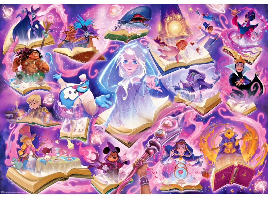 RAVENSBURGER Puzzle Disney Lorcana - Glimmers of the Realm: Ametyst 1000 dílků