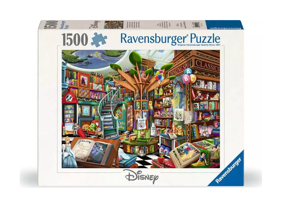 RAVENSBURGER Puzzle Disney: Pohádkové příběhy 1500 dílků