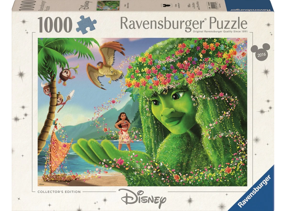 RAVENSBURGER Puzzle Disney: Odvážná Vaiana 1000 dílků