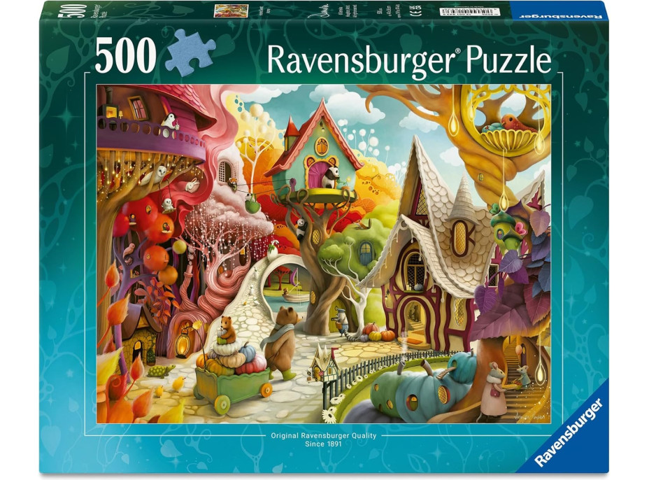 RAVENSBURGER Puzzle Domov, sladký domov 500 dílků
