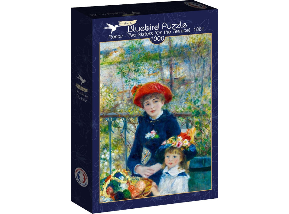 BLUEBIRD Puzzle Dvě sestry na terase 1000 dílků