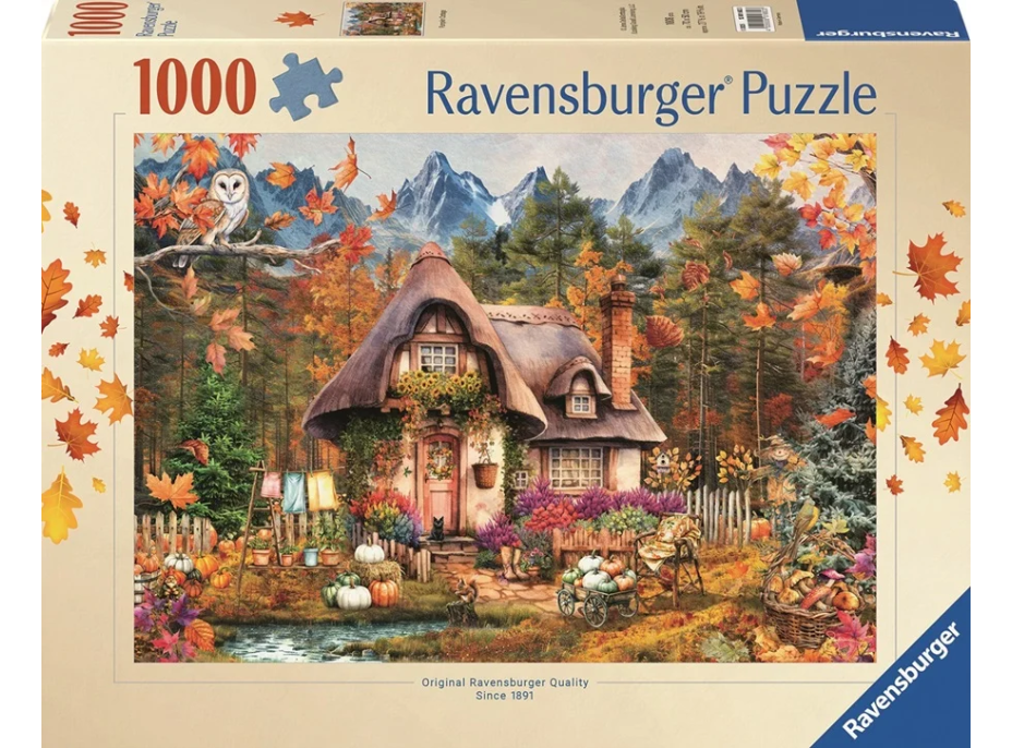 RAVENSBURGER Puzzle Dýňová chaloupka 1000 dílků