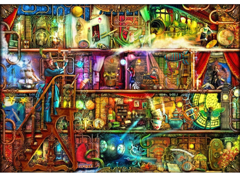 BLUEBIRD Puzzle Fantastická cesta 2000 dílků