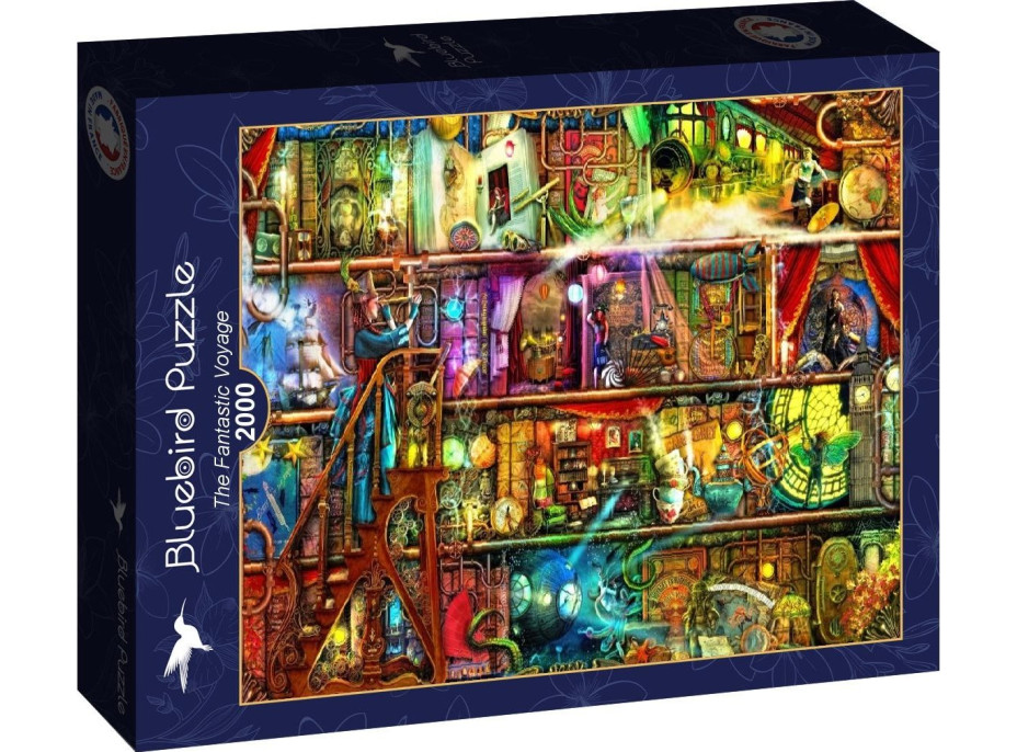 BLUEBIRD Puzzle Fantastická cesta 2000 dílků