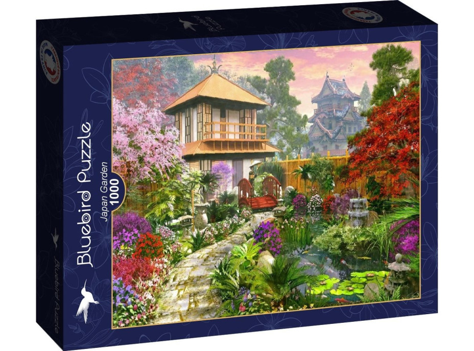 BLUEBIRD Puzzle Japonská zahrada 1000 dílků