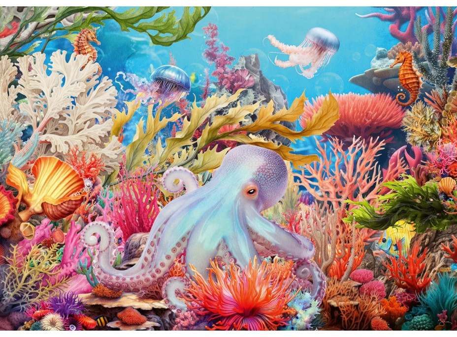 RAVENSBURGER Puzzle Korálový ráj XXL 500 dílků