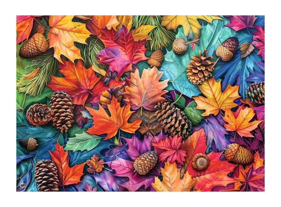 RAVENSBURGER Puzzle Kouzlo podzimu 500 dílků