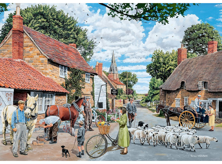 RAVENSBURGER Puzzle Kovářovo království 1000 dílků