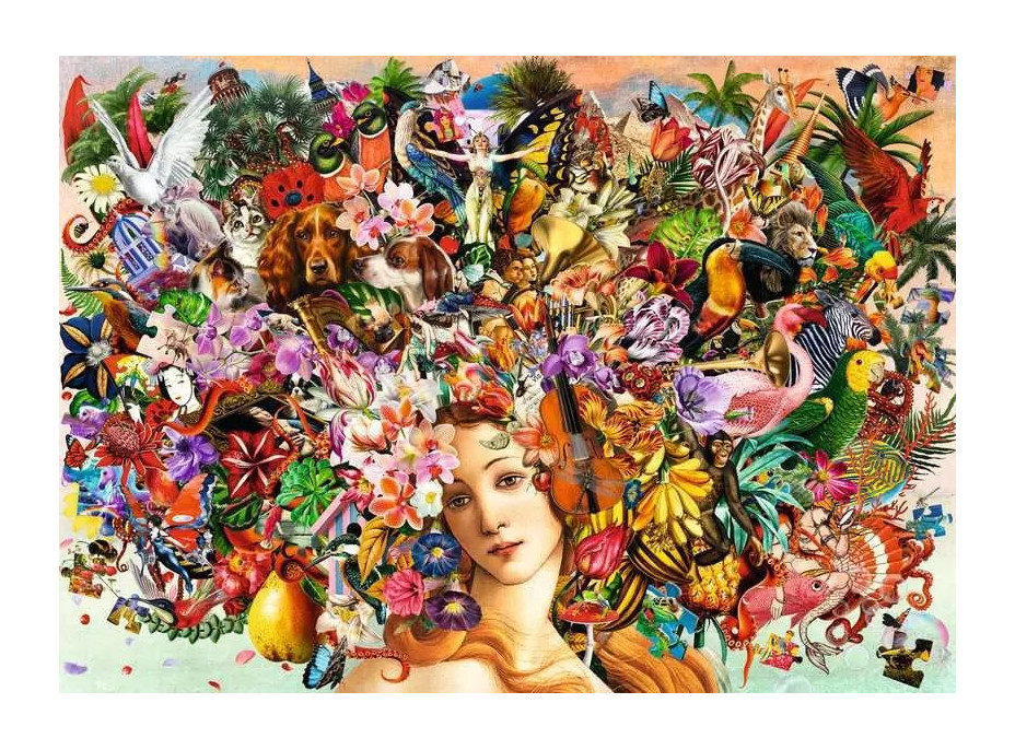 RAVENSBURGER Puzzle Myšlenková exploze 1000 dílků