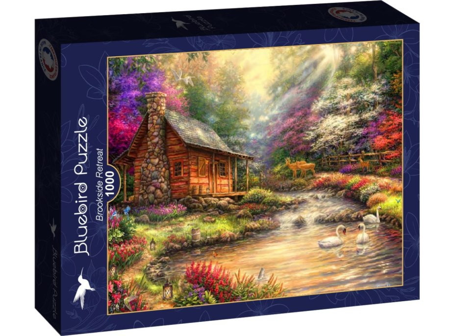 BLUEBIRD Puzzle Myslivecká chata 1000 dílků