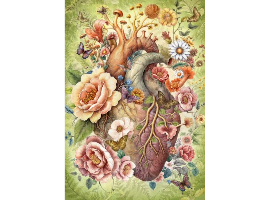 CHERRY PAZZI Puzzle Něžný rozkvět lásky 1000 dílků