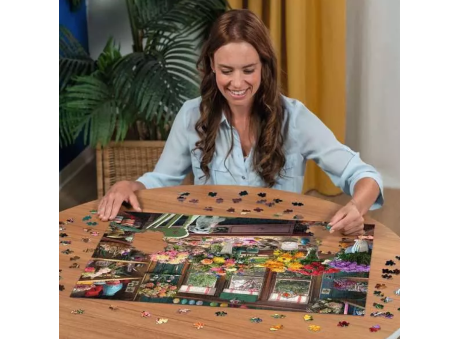 RAVENSBURGER Puzzle No.13 Květinové kouzlení 1000 dílků