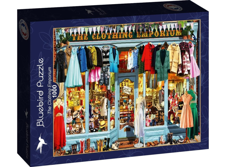 BLUEBIRD Puzzle Obchod s oděvy 1000 dílků