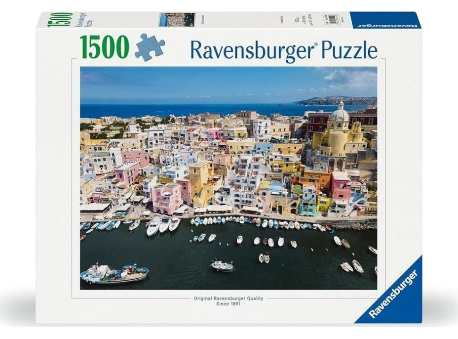 RAVENSBURGER Puzzle Ostrov Procida, Itálie 1500 dílků