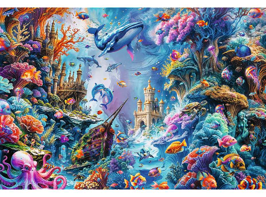 TREFL Puzzle Podvodní svět 1500 dílků