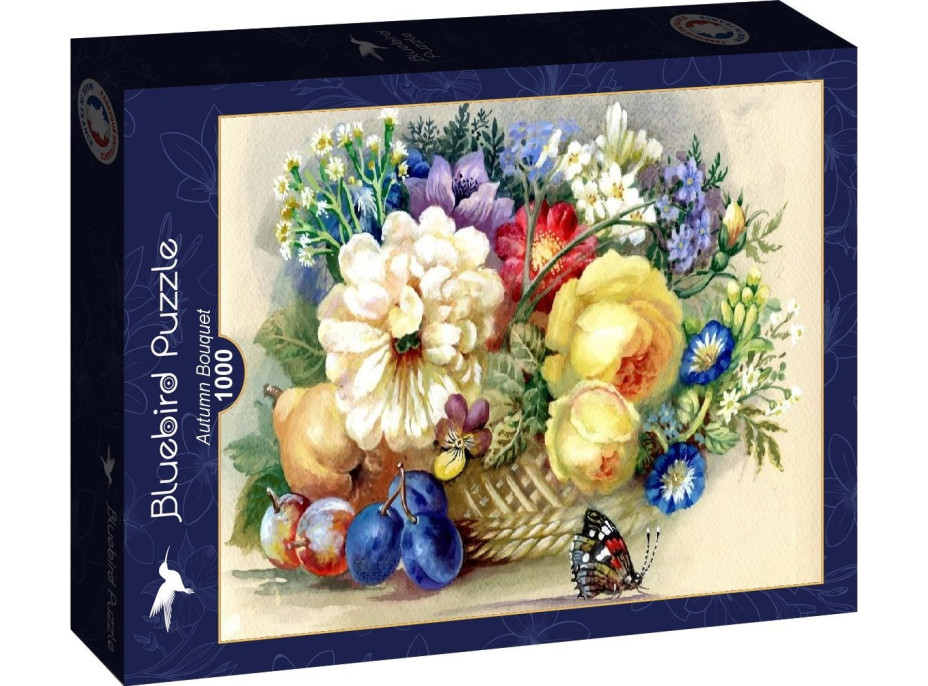 BLUEBIRD Puzzle Podzimní kytice 1000 dílků
