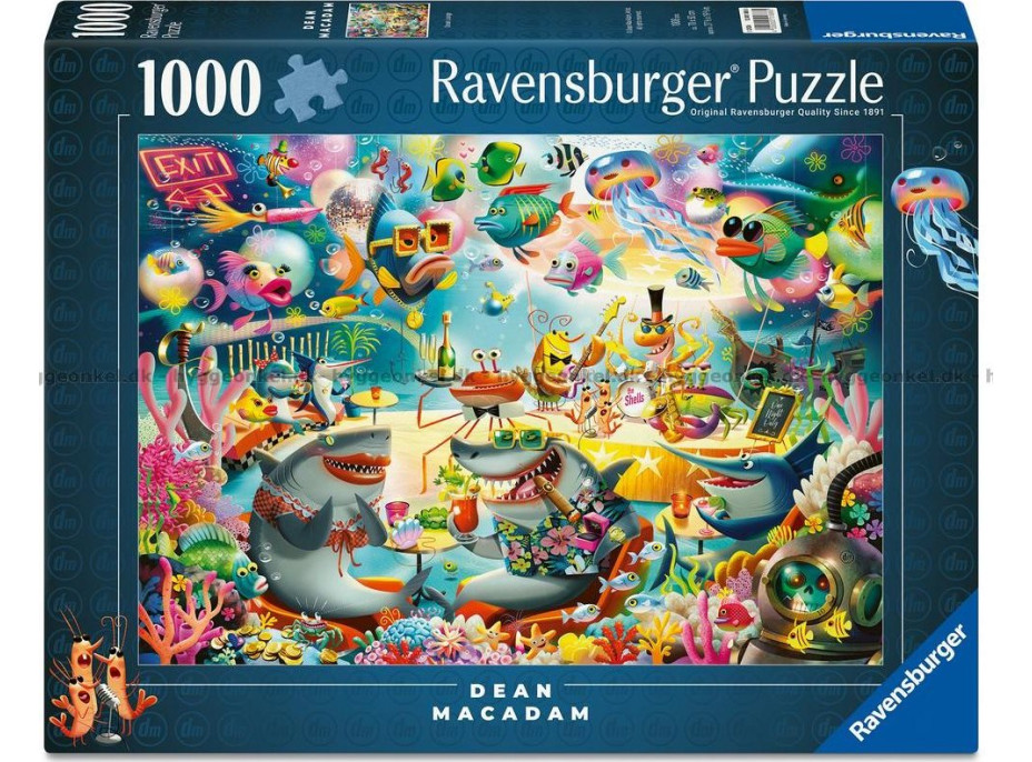 RAVENSBURGER Puzzle Pohoda pod hladinou 1000 dílků