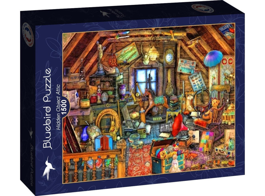 BLUEBIRD Puzzle Poklady z půdy 1500 dílků