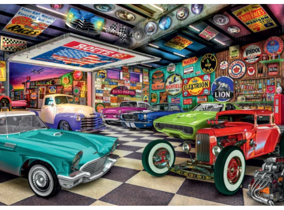 DINO Puzzle Sbírka veteránů 2000 dílků