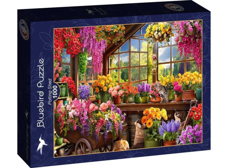 BLUEBIRD Puzzle Skleník 1000 dílků