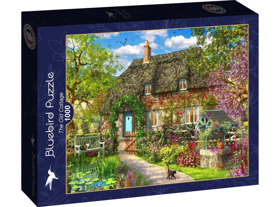BLUEBIRD Puzzle Stará chalupa 1000 dílků