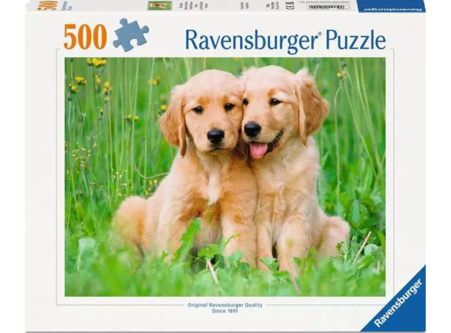 RAVENSBURGER Puzzle Štěňátka 500 dílků