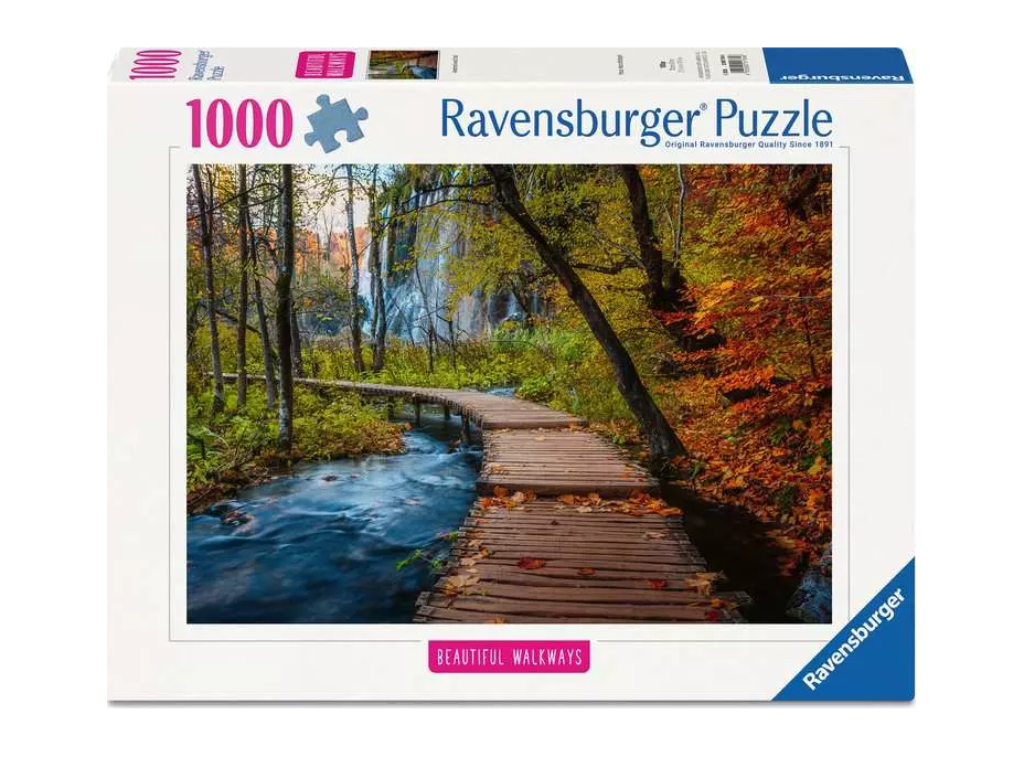 RAVENSBURGER Puzzle Tajemný les 1000 dílků