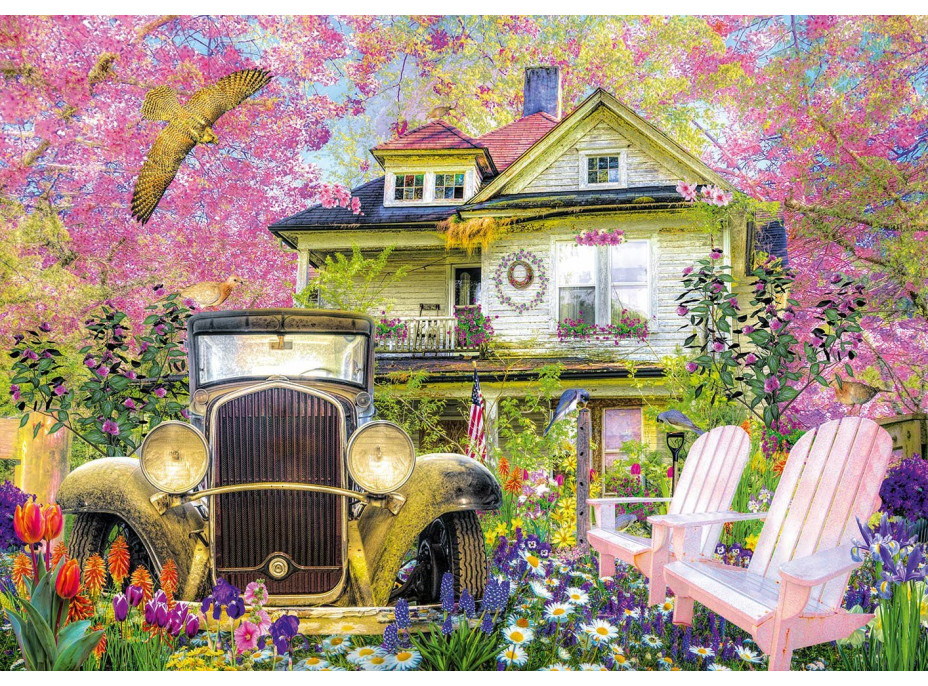 BLUEBIRD Puzzle Trocha nostalgie 1000 dílků