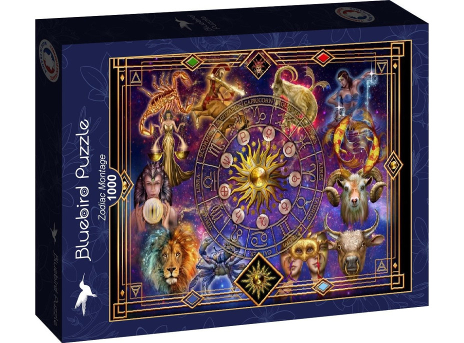 BLUEBIRD Puzzle Zvěrokruh 1000 dílků