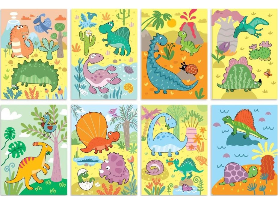 DODO Vodní malování Dinosaurus