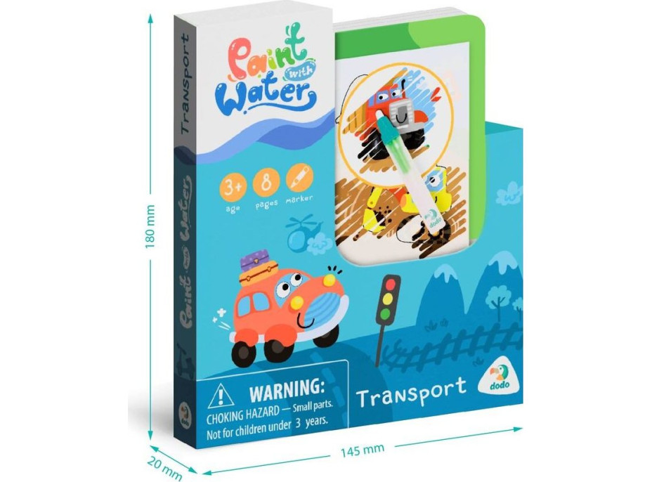 DODO Vodní malování Doprava