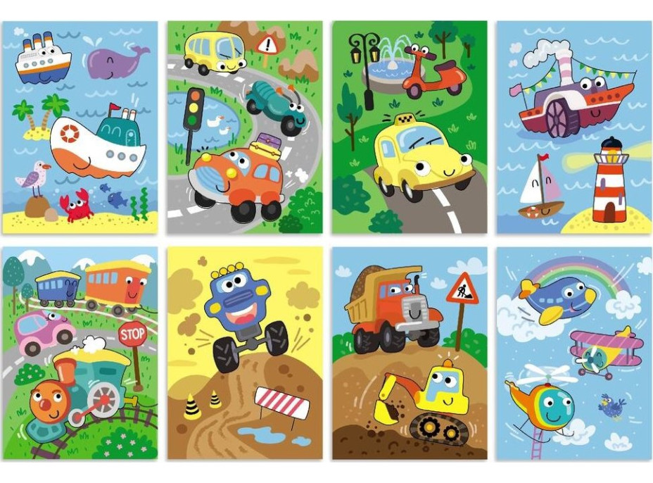 DODO Vodní malování Doprava