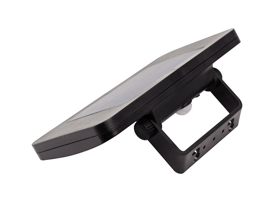 Solight LED solární osvětlení se senzorem, 5W, 500lm, 4000K, Li-Ion, černá