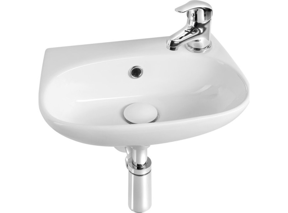 Aqualine VELSA keramické umývátko 40x29cm, bílá NP479