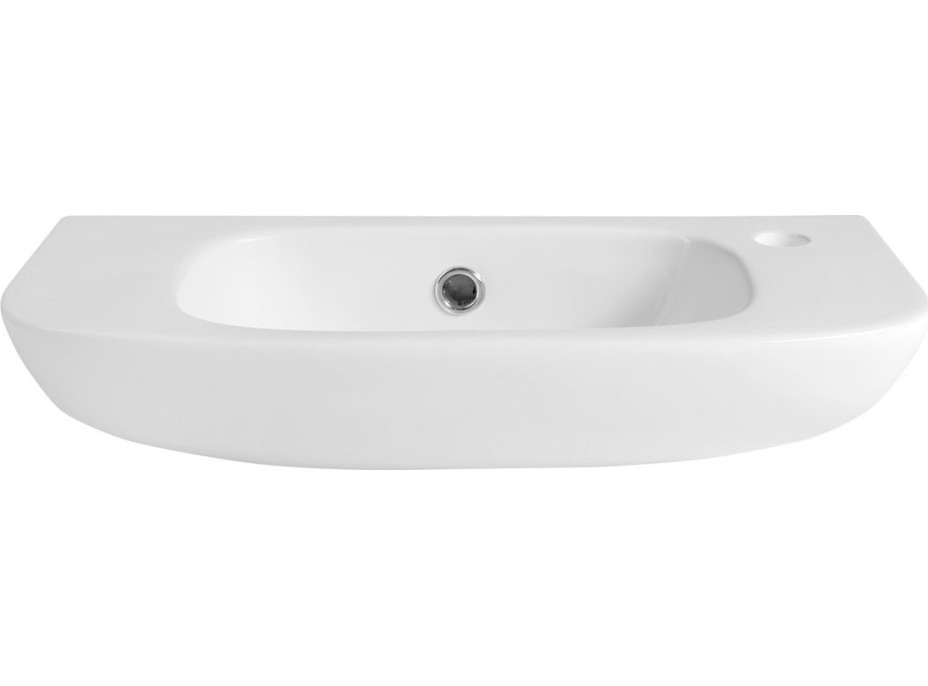 Aqualine KIA keramické umývátko 49x25cm, bílá NP405